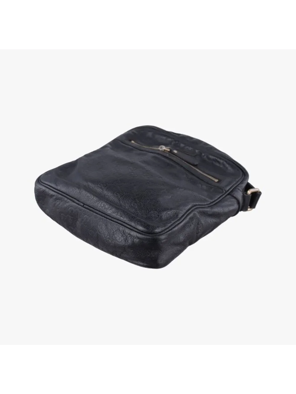 Gucci GG Supreme Messenger Black Leather